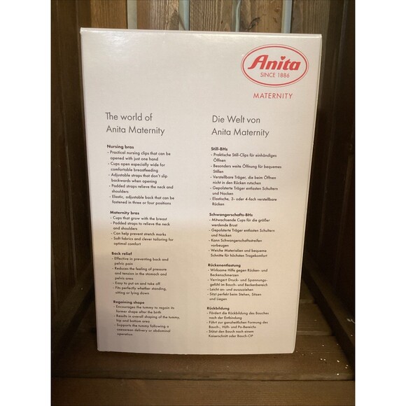 Anita Maternity Basic Nursing Bra 5068 Underwired Supportive Maternitywear 36F - Picture 16 of 16